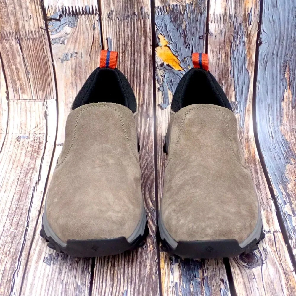 Columbia Men's Globe Adventurer Slip-On Suede Hiking Trail Walking Shoe Size 10